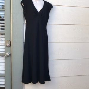 Jones New York 100 percent polyester black dress
